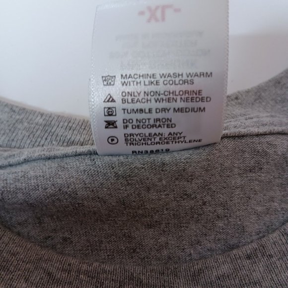 NASCAR DAY 2010 Mens XL T Shirt Gray Stock Car Auto Racing Anvil Cotton Blend - Picture 6 of 8